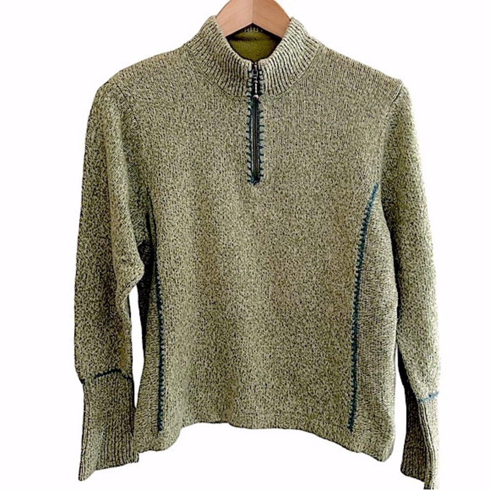 Woolrich Sweater pullover aloe (light green) heather women’s  Sz Medium
